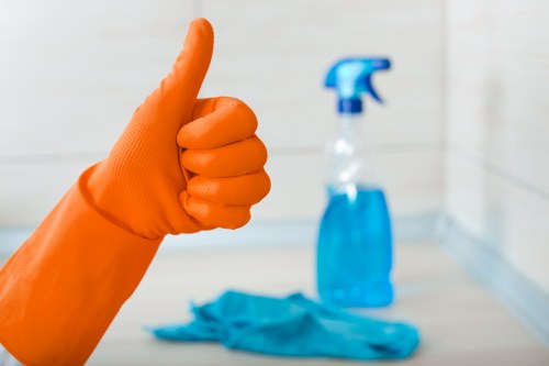 Final resolution stage of a carpet cleaning complaint
