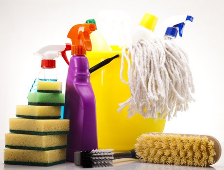 Upholstery cleaning process on a sofa in Aldwych